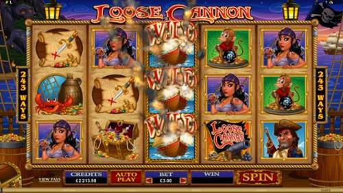 Loose Cannon video slot